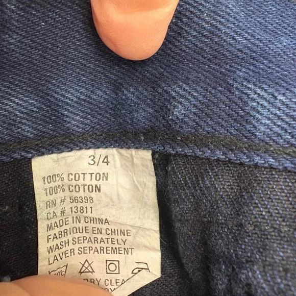 Women's Blue Denim Vest - Picture 5 of 7